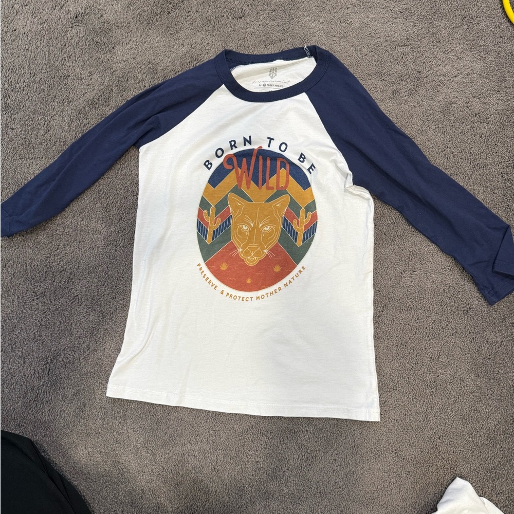 Parks Project Long Free People 3/4 sleeve shirts - Picture 5 of 6